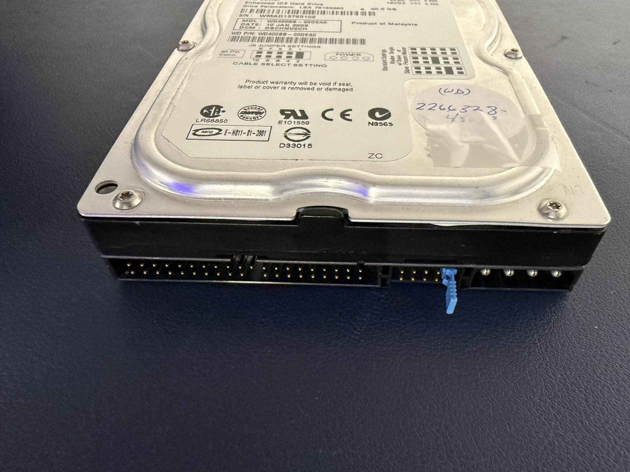 Hard drive data recovery