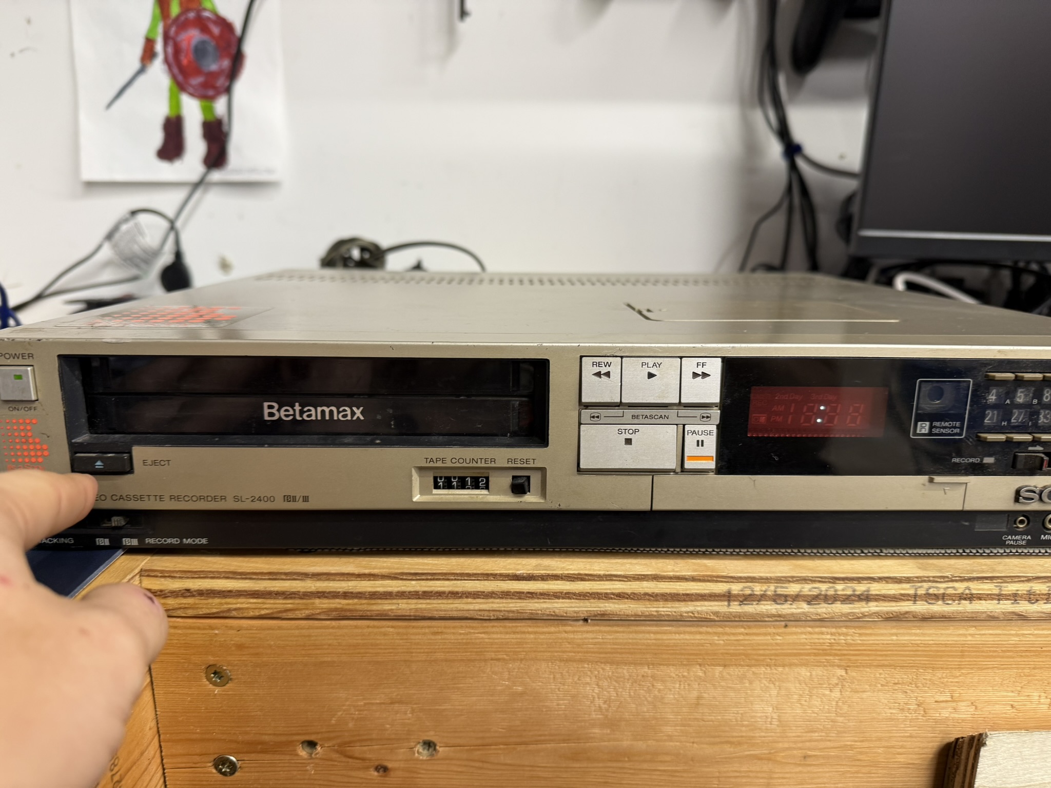 Betamax player repair