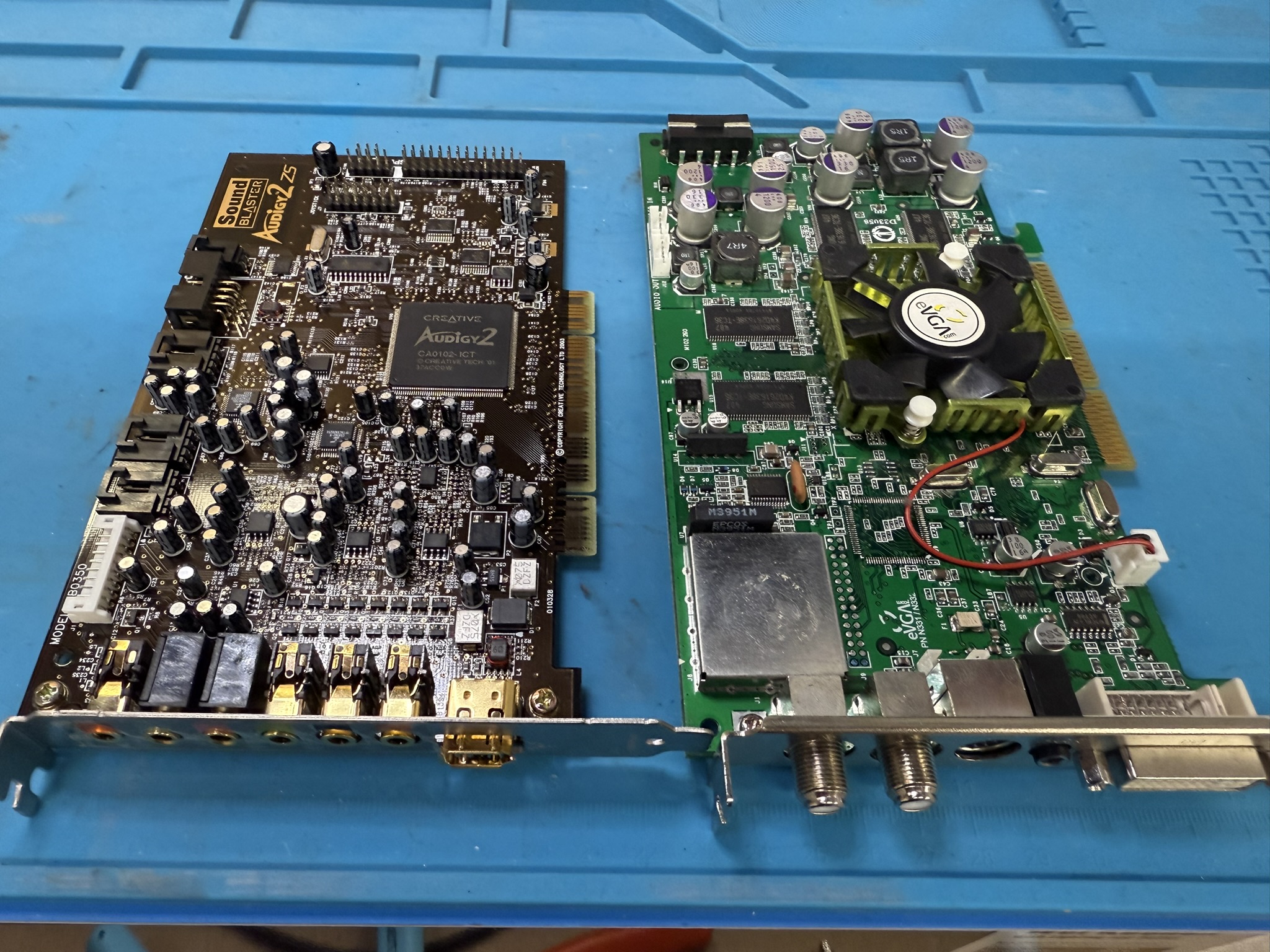 Sound and video cards