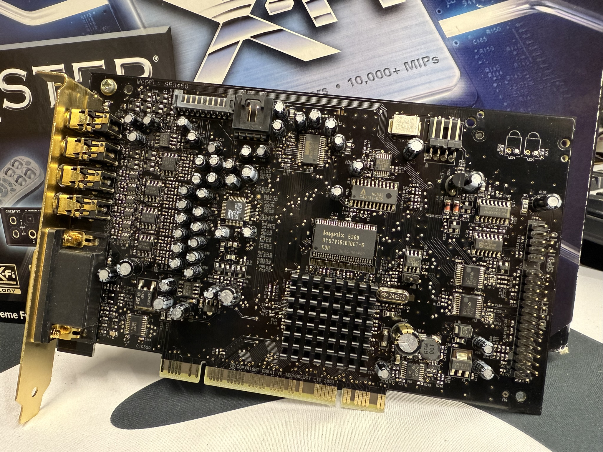 SoundBlaster audio card