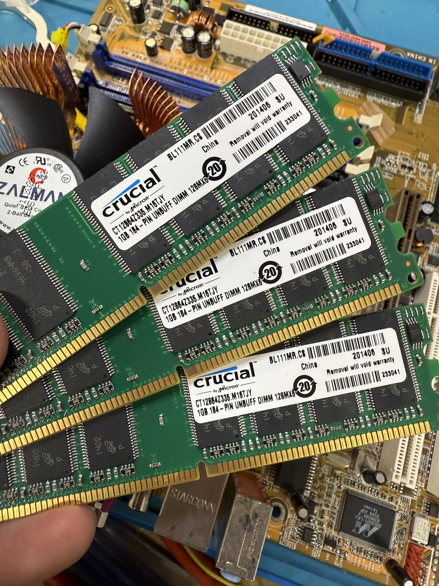 Vintage RAM sticks